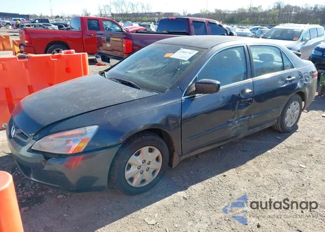 2003 Honda Accord 2.4 Lx from USA, damaged, VIN 1HGCM56363A024870